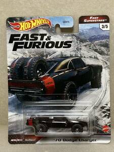 即決有★HW hotwheels ホットウィール FAST &FURIOUS ワイルドスピード '70 DODGE CHARGER ダッジ チャージャー★ミニカー