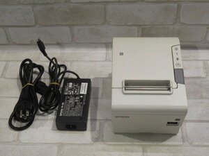 Ω 新N 0112♪ 保証有 EPSON【 TM-T88Ⅵ MODEL:M338A 】エプソン レシートプリンタ AC付・祝10000！取引突破!!