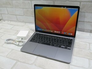 ▲11130 Ω 新DCN 1632ｍ Apple MacBook Pro 13-inch 2020 A2251 / macOS Ventura 13.6.1 / 2GHz i5 / 32GB / SSD:512GB
