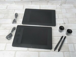 ▲Ω 新Q 0019♪ 保証有 Wacom【 PTH-451 】ワコム Intuos Pro Small ペンタブレット 2台セット ペン未使用品・祝10000!取引突破!!