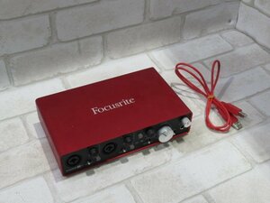 ▲Ω 新Q 0031◆ 保証有 Focusrite フォーカスライト Scarlett 2i4 2nd Gen オーディオインターフェース 通電確認済