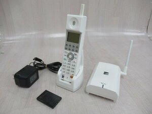 ZO1 15143※保証有 サクサ Saxa PLATIA PT1000用 コードレス電話機 WS800(W) 電池付 キレイ 16年製