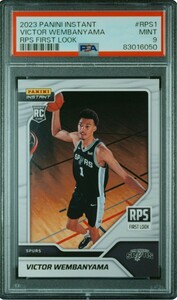 1円 PSA9 Panini Instant Victor Wembanyama RPS Fish Look RC パニーニ インスタント ビクター・ウェンバンヤマ ルーキーカード Wemby 50