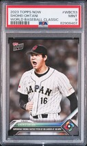 1円出品 PSA9 Topps Now トップスナウ 大谷翔平 ワールドベースボールクラシック WBC 侍ジャパン 二刀流 WBC53 Shohei Ohtani_画像1