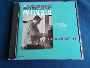 マーシャル・ソラール Martial Solal／アット・ニューポート ’63　AT NEWPORT '63