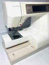 KGNY3484 JANOME ジャノメ ミシン Model 8000 GRAPHICA グラフィカ ハンドクラフト 手芸 ジャンク 現状品_画像2