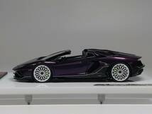 AXELLWORKS特注アイドロン/メイクアップ1/43 Lamborghini Aventador LP780-4 Ultimae Roadster Alba Cielo Limited 32 pcs._画像4