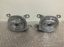 【新車外し】LEDフォグランプ 左右セット カローラスポーツ ツーリング ヤリス クロス ルーミー後期 ハイラックス125GR ②_画像1