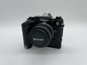 Nikon FE2 ブラック ニコン フィルムカメラ MF一眼レフ Zoom-NIKKOR 35-70mm 1:3.3-4.5/Nikon md-12セット