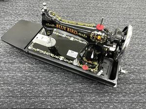 アンティークミシン ブルーバード HA-1・Ⅱ 【電動式】 フットコントローラー付き アックスヤマザキ 3M-903E ミシンモーター