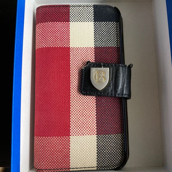 訳あり ブルーレーベルクレストブリッジ iPhoneケース iPhone7 iPhoneSE iPhone 手帳型 スマホケース