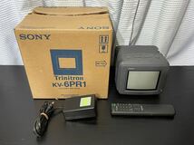 SONY/ソニー/Trinitron/トリニトロン/KV-6PR1/純正リモコン付き/動作確認済み/_画像1