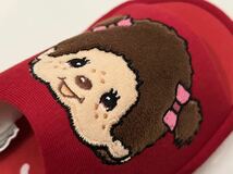 モンチッチ Monchhichi ルームシューズ レディース 23㎝〜25㎝ スリッパ 室内履き 赤 レッド アベイル Avail 限定_画像8