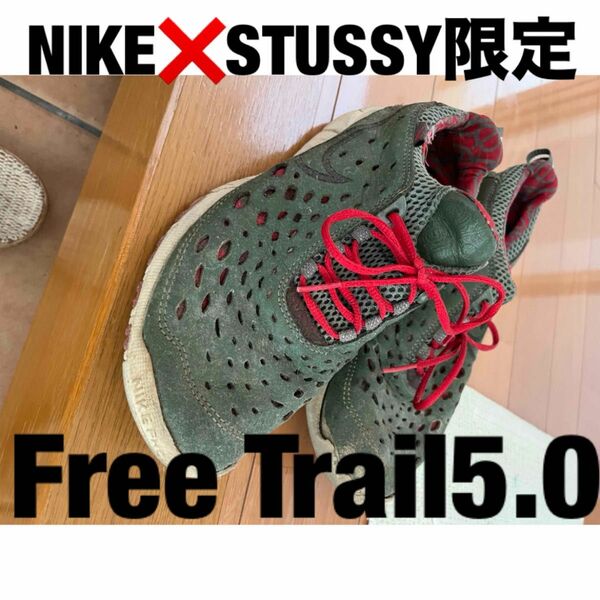 NIKE STUSSY シューズ ナイキ ステューシー コラボFree Trail 5.0 靴