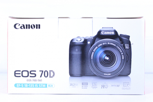 【ト福】Canon キャノン EOS 70D EF-S 18-135 IS STM Kit デジタル一眼レフ カメラ レンズ付き LBZ01LLL03