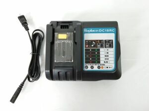 16TZ マキタ 互換 DC18RC 中古 1口急速充電器 14.4v-18vバッテリー対応 純正バッテリー対応 【中古DC18RC④*1個】