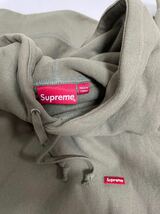 supreme small box sweatshirt light olive m size シュプリーム パーカー スウェット フーディー オリーブ logo ロゴ 美品　20ss_画像4