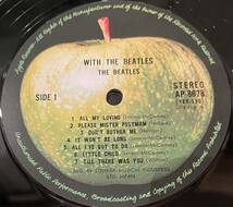 ■来日記念盤!国内盤/帯付LP■ザ・ビートルズ The Beatles / ウィズ・ザ・ビートルズ With The Beatles (Apple Records/AP-8678)_画像8