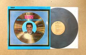 ■ペラジャケ/※ビニ焼け有■エルヴィス・プレスリー(Elvis Presley) / Elvis' Golden Records, Vol. 3 (Victor SHP 5237) 1963 JPN VG+