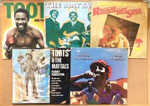 ■※JKT傷み有(ジャンク)■Toots & The Maytals LPレコード5枚セット! Funky Kingston/Reggae Got Soul/Do The Reggae 1966-70(Maytals)