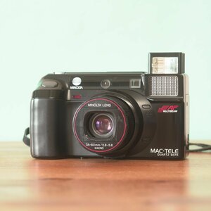 MINOLTA ミノルタ MAC-TELE QUARTZ DATE 38・80mm F2.8・5.6 フィルムカメラ #