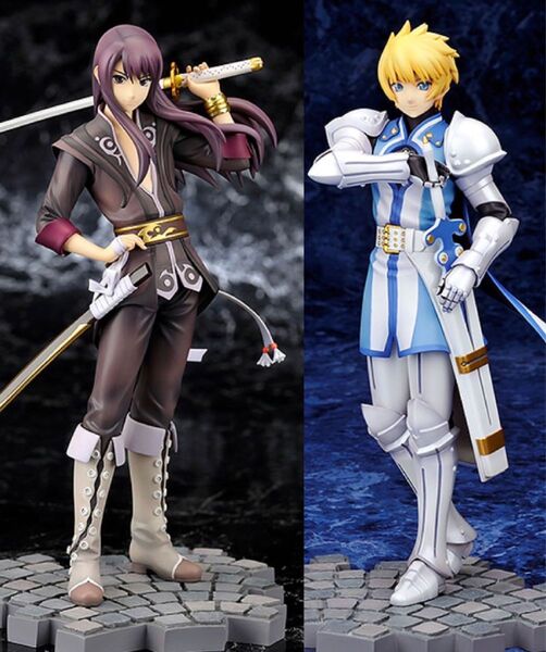 【新品未開封】Tales of Vesperia ユーリ・ローウェル+フレン・シフォ フィギュア セット売り 1/8 アルター