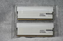 【中古】Team ARGB WHITE（発光型） DDR4 3600Mhz(PC4-28800) 16GBx2枚(32GBkit) XTREEMシリーズ デスクトップ用メモリ_画像5