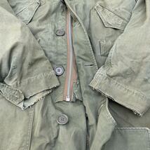 50s US ARMY M-47 FIELD COAT MEDIUM アメリカ軍 実物 M-47フィールドパーカ vintage ヴィンテージ モッズパーカー M-65 N-1 ライナー_画像7