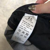 倉敷デニム ジーンズ KURASHIKI DENIM JAPAN Betty Smith レディース サイズM ネイビー 美品_画像6