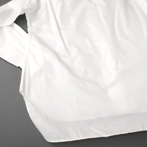 A.P.C. アーペーセー ブロード生地 ホワイトコットン カジュアルドレスシャツ 2(M) フランス製_画像10