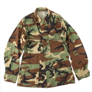 U.S.ARMY BDU Jacket Woodland Pattern 米軍 実物 迷彩ジャケット ウッドランドカモ S