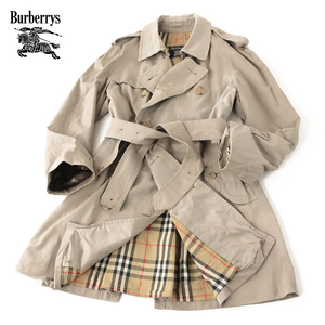 80’sビンテージ BURBERRY バーバリー ショートトレンチコート カーキ 36(S)