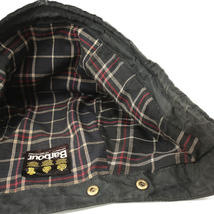 バブアー Barbour フードのみ オイルドクロス 英国製 旧3ワラント BEDALE,BEAUFORT_画像8