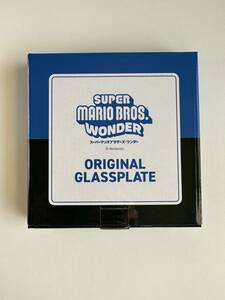 スーパーマリオブラザーズ・ワンダー　オリジナル強化ガラスプレート　非売品　エディオンオリジナル特典　Nintendo　マリオ