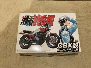 アオシマ　湘南純愛組！　ホンダ　CBX改　龍二プロアーム使用　プラモデル