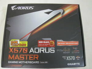 Gigabyte X570 AORUS MASTER (rev.1.0)　AMD　Ryzen　AM4　※難有り？