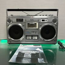 非常に珍しい ◆ラシカセ RN-3000 コロンビアHITACHI 日立TRK-8180 COLUMBIA BEAT BOYビートボーイ ラジカセ◆動作品メンテナンス済_画像1