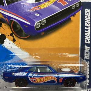 ☆ホットウィール☆ '70 ダッジ ヘミ　チャレンジャー　レースチームシリーズ　Hot Wheels 