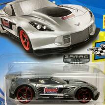 【Walmart限定 ザマック】☆ホットウィール☆ シボレー　コルベット　C7.R ZAMAC Hot Wheels_画像1