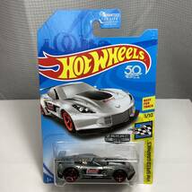 【Walmart限定 ザマック】☆ホットウィール☆ シボレー　コルベット　C7.R ZAMAC Hot Wheels_画像2