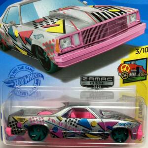 【Walmart限定 ザマック】☆ホットウィール☆ '80 シボレー　エルカミーノ　ZAMAC Hot Wheels