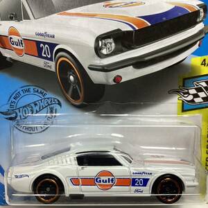 ☆ホットウィール☆　'65 フォード マスタング 2+2 ファストバック　Gulf ガルフ Hot Wheels 