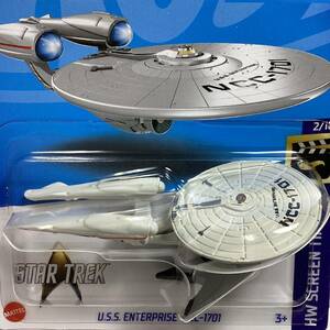 Aアソート ☆ホットウィール☆ U.S.S. エンタープライズ　NCC-1701 スタートレック STAR TREK Hot Wheels