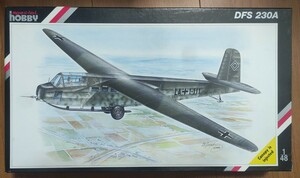 定形外発送可 1/48　DFS 230A グライダー スペシャルホビー SH48014 未組立