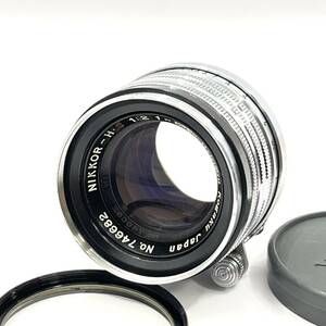 ★良品★Nippon Kogaku NIKKOR-H・C 5cm 50mm F2 黒帯(L39）Lマウント ★ L1280#680