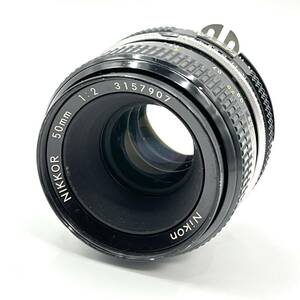 ★良品★ニコン Nikon Ai NIKKOR 50mm F2 ★ L300#689