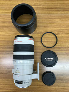 ★ Canon キャノン EF 100-400mm f/4.5-5.6 L IS Ultrasonic AF Zoom Lens ズーム レンズ フード フィルター キャップ付 ★ #334