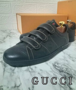 【1円】グッチ　GUCCI　スニーカー　サイズ7 1/2（25.5～26.0㎝位）即決6500円