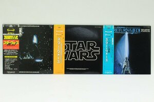 【帯付き】 スター・ウォーズ 〇 オリジナルサウンドトラック LPレコード 3枚セット[スター・ウォーズ][帝国の逆襲][ジェダイの復讐] 〇 #4