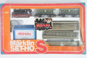 Marklin/メルクリン ＊【SET-HO S 】蒸気機関車/客車/線路 レール/パワーパック 鉄道模型 HOゲージ ＊ #4638